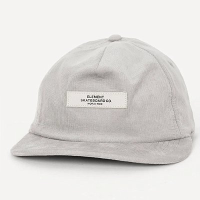 Boné Element Aba Curva Skateboard CO. WT26 Cinza