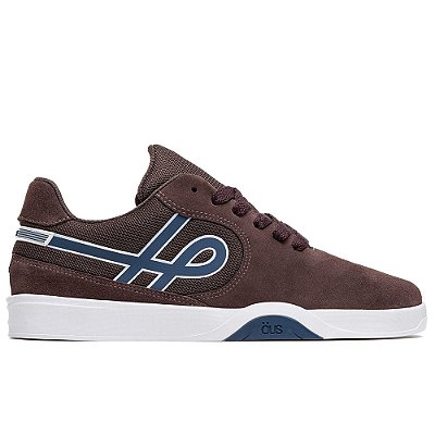 Tênis OUS Imigrante Masculino Cafe Azul Bco Outline Essencia