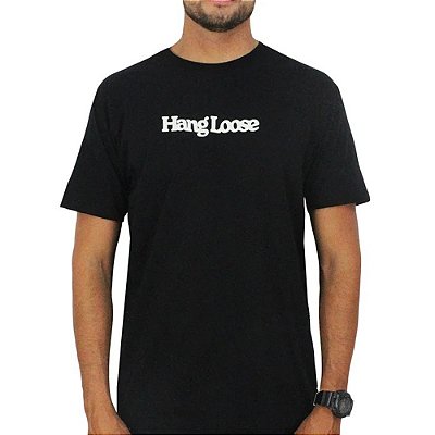 Camiseta Hang Loose Typo WT26 Masculina Preto
