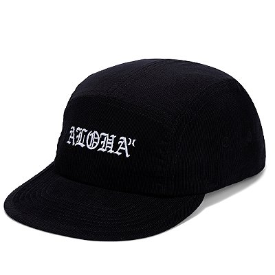 Boné Hurley Aba Curva Five Aloha WT26 Preto