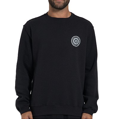 Moletom Hurley Careca Empire WT26 Masculino Preto