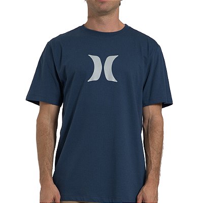 Camiseta Hurley Icon WT26 Masculina Marinho