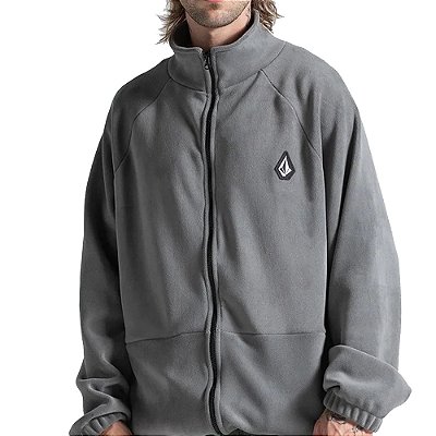 Jaqueta Volcom Runtine WT26 Masculina Cinza Chumbo