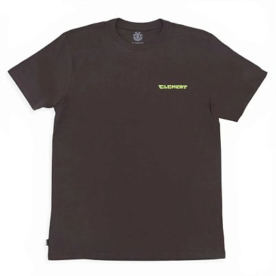 Camiseta Element Fortune WT26 Masculina Marrom Escuro