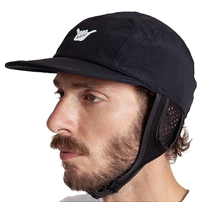 Boné Hang Loose Aba Reta Surf WT26 Preto