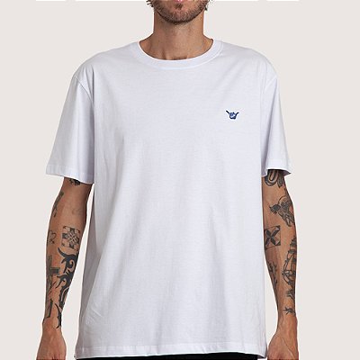 Camiseta Hang Loose Logo WT26 Masculina Branco
