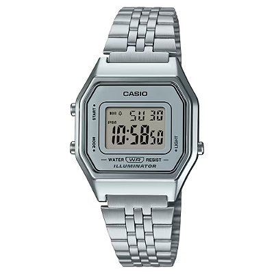 Relógio Casio Vintage LA680WA-7DF Prata