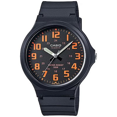 Relógio Casio Standard MW-240-4BVDF Preto