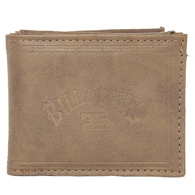 Carteira Billabong Arch Debossed WT26 Marrom Claro