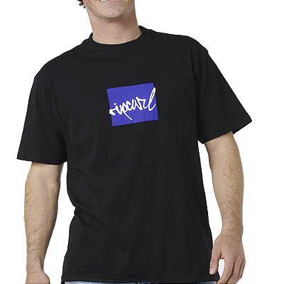 Camiseta Rip Curl Rip Script Icon WT26 Masculina Preto