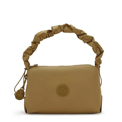 Bolsa Kipling Eleni M Goldish Brown