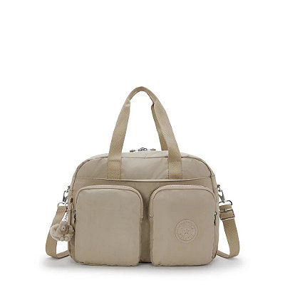 Sacola de Mão Kipling Defea Xl Soft Taupe