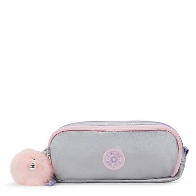 Estojo Kipling Gitroy Silver Glow Met