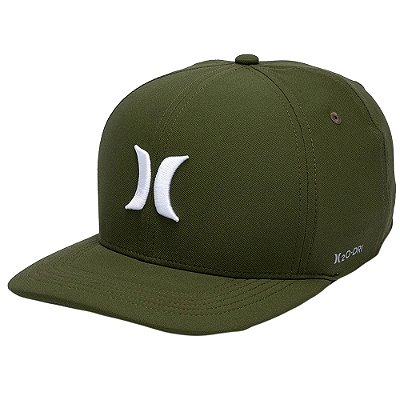 Boné Hurley Aba Curva Icon WT26 Militar