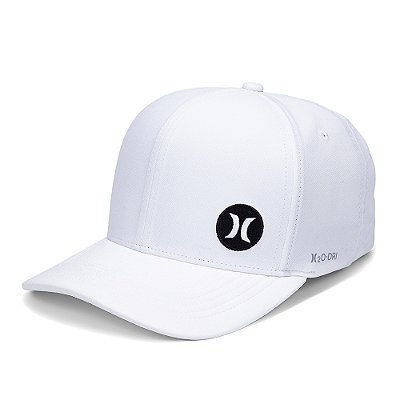 Boné Hurley Aba Curva Coin WT26 Branco