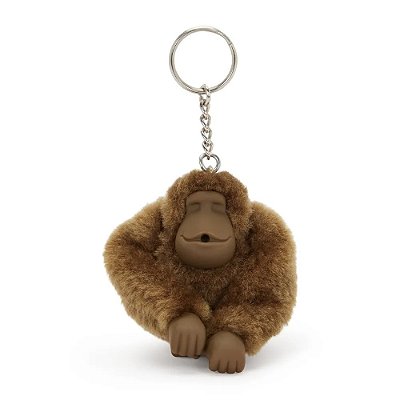 Chaveiro Kipling Monkeyclip M Smooth Khaki