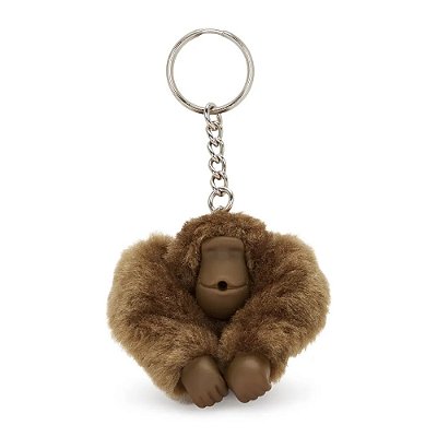 Chaveiro Kipling Monkeyclip S Smooth Khaki
