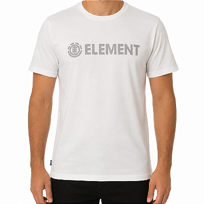 Camiseta Element Blazin WT26 Masculina Snow White