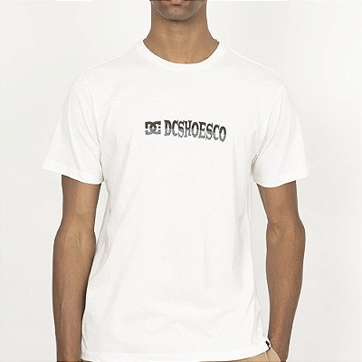 Camiseta DC Shoes Meditating WT26 Masculina Snow White