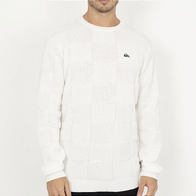 Tricot Quiksilver Squad WT26 Masculino Snow White