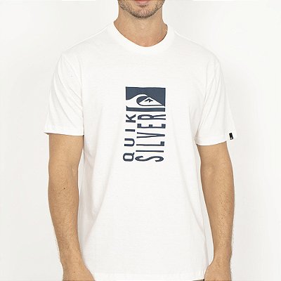 Camiseta Quiksilver High Rise WT26 Masculina Snow White