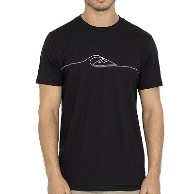 Camiseta Quiksilver New Lines WT26 Masculina Preto