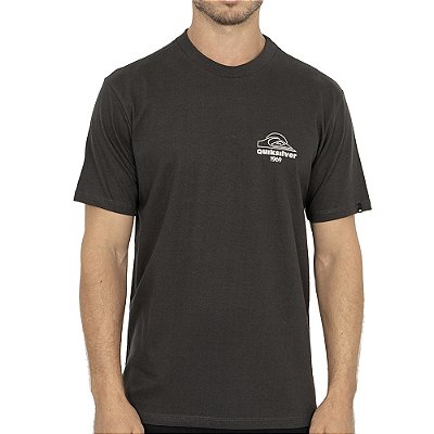 Camiseta Quiksilver Nature Nomad WT26 Masculina Cinza Escuro
