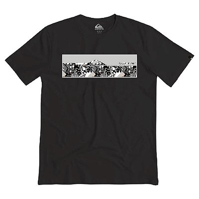 Camiseta Quiksilver Box Holmes WT26 Masculina Preto