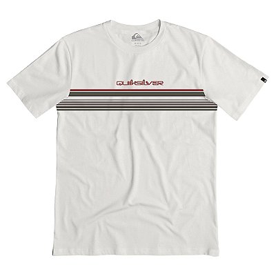Camiseta Quiksilver Banner WT26 Masculina Snow White