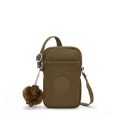 Bolsa Kipling Tally Smooth Khaki
