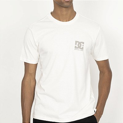 Camiseta DC Shoes DC Star Chest WT26 Masculina Snow White