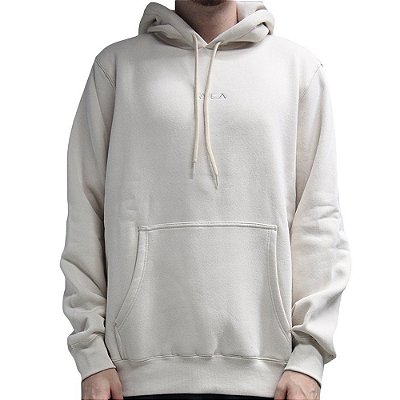Moletom RVCA Canguru Tonally 270G WT26 Masculino Areia