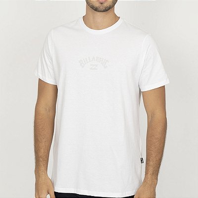 Camiseta Billabong Mid Arch I WT26 Masculina Branco