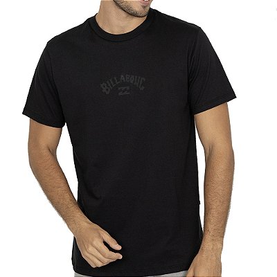 Camiseta Billabong Mid Arch I WT26 Masculina Preto