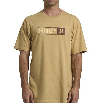 Camiseta Hurley Track Over WT26 Masculina Bege