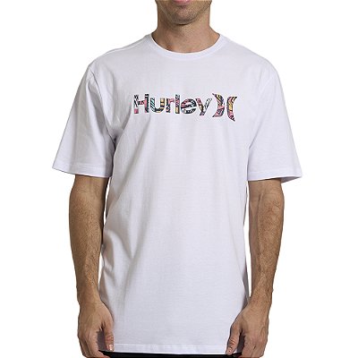 Camiseta Hurley O&O Classic Over WT26 Masculina Branco