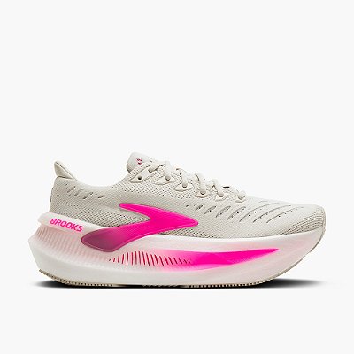 Tênis Brooks Glycerin Max 2 Oyster/Argile/Cyber Pink