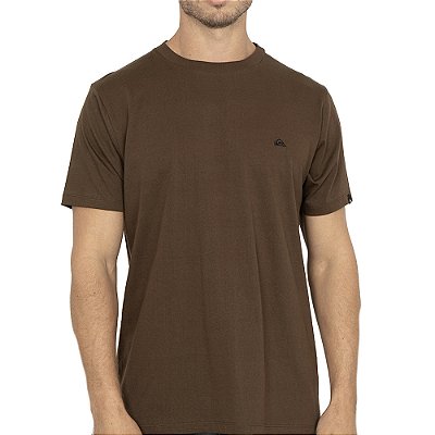 Camiseta Quiksilver Embroidery WT26 Masculina Marrom