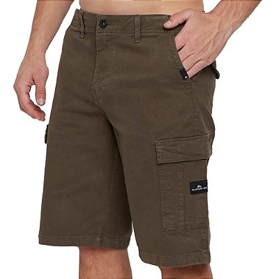 Bermuda Quiksilver Everyday Cargo SM26 Verde Militar