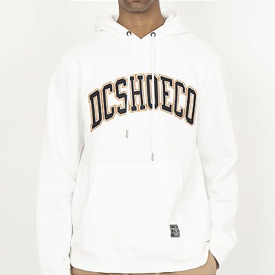 Moletom DC Shoes Canguru Varsity WT26 Masculino Branco