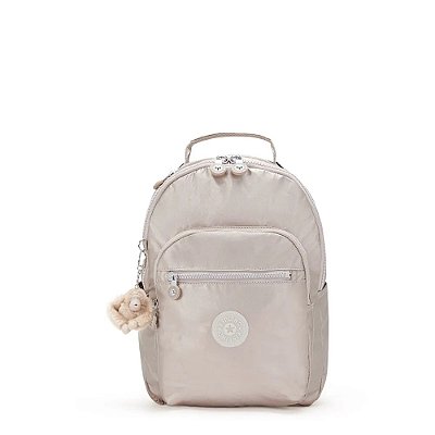 Mochila Kipling Seoul S Metallic Glow