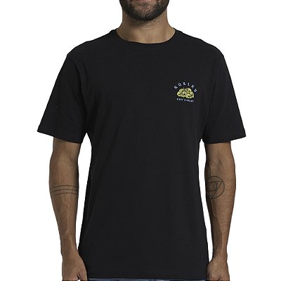 Camiseta Hurley Sea Monster WT26 Masculina Preto
