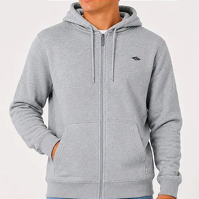 Moletom Rip Curl Aberto Classic Surf WT26 Grey Marle