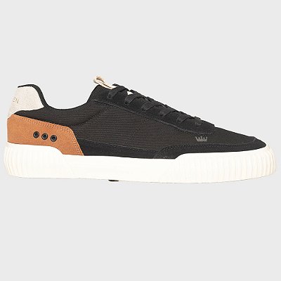 Tênis Osklen Glide Masculino Preto/Camel/Cru