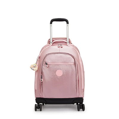 Mochila Kipling New Zea Bronze Pink Met
