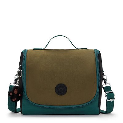 Lancheira Kipling New Kichirou Black Khaki Bl