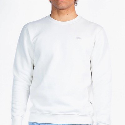 Moletom Rip Curl Careca Classic Surf Crew WT26 Bone