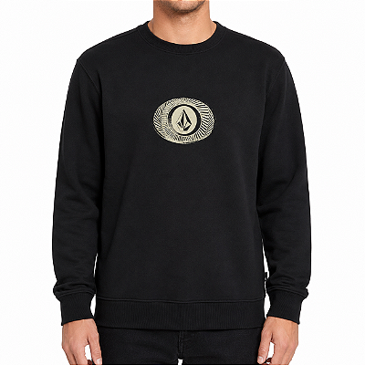 Moletom Volcom Careca Exacto WT26 Masculino Preto