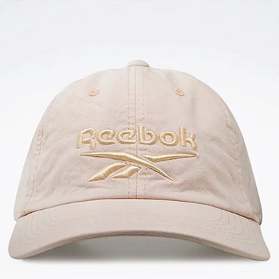 Boné Reebok Aba Curva Lockup Estonado Bege