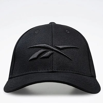 Boné Reebok Aba Curva Vector Preto